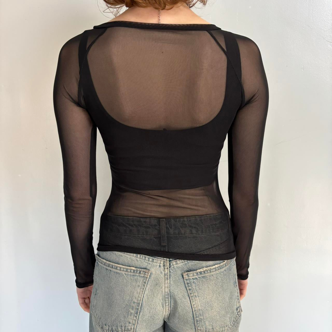 Grunge mesh top!