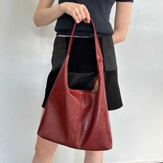 Burgundy Shoulder Bag