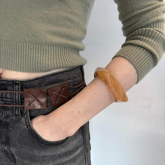 caramel bangle