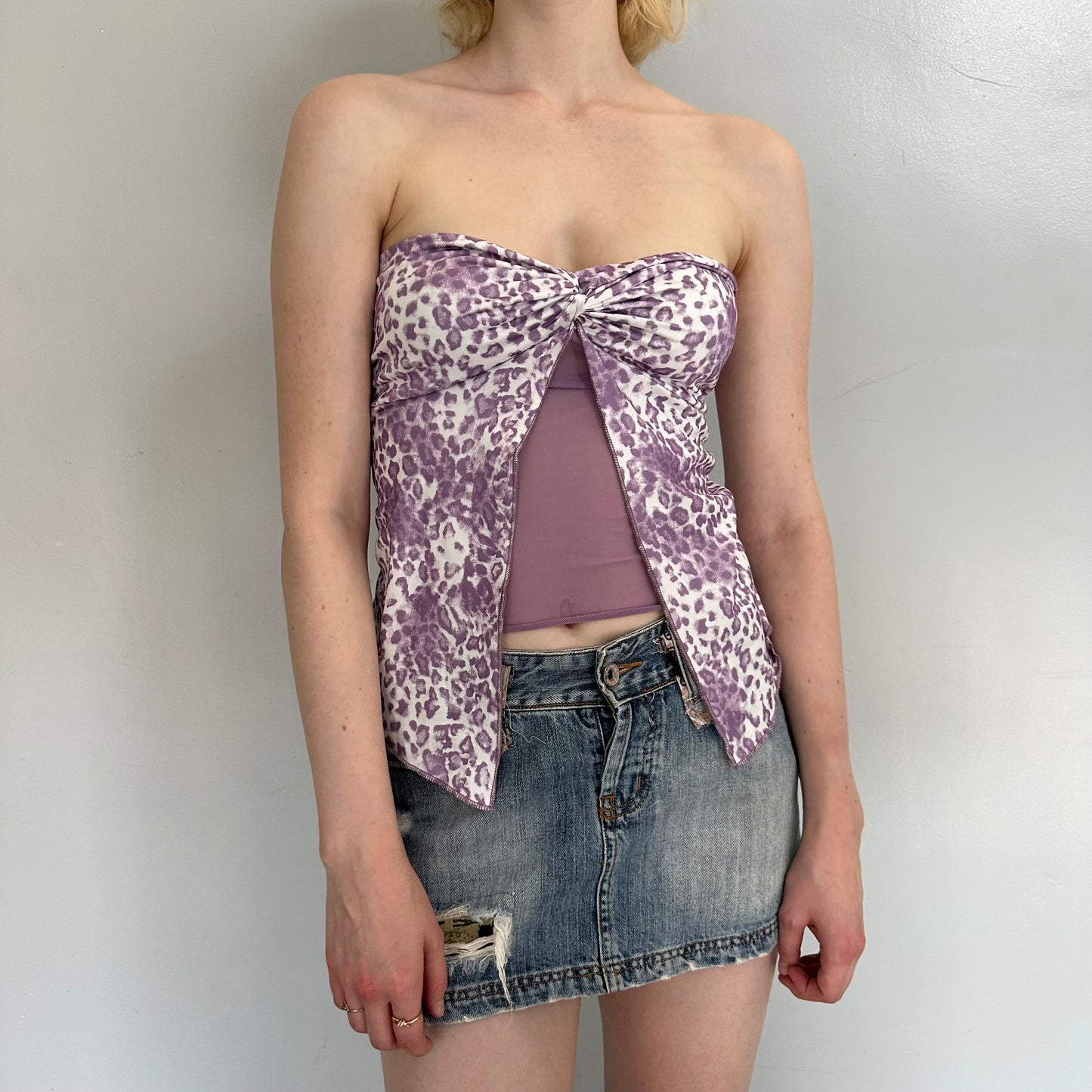 Leopard Tube Top