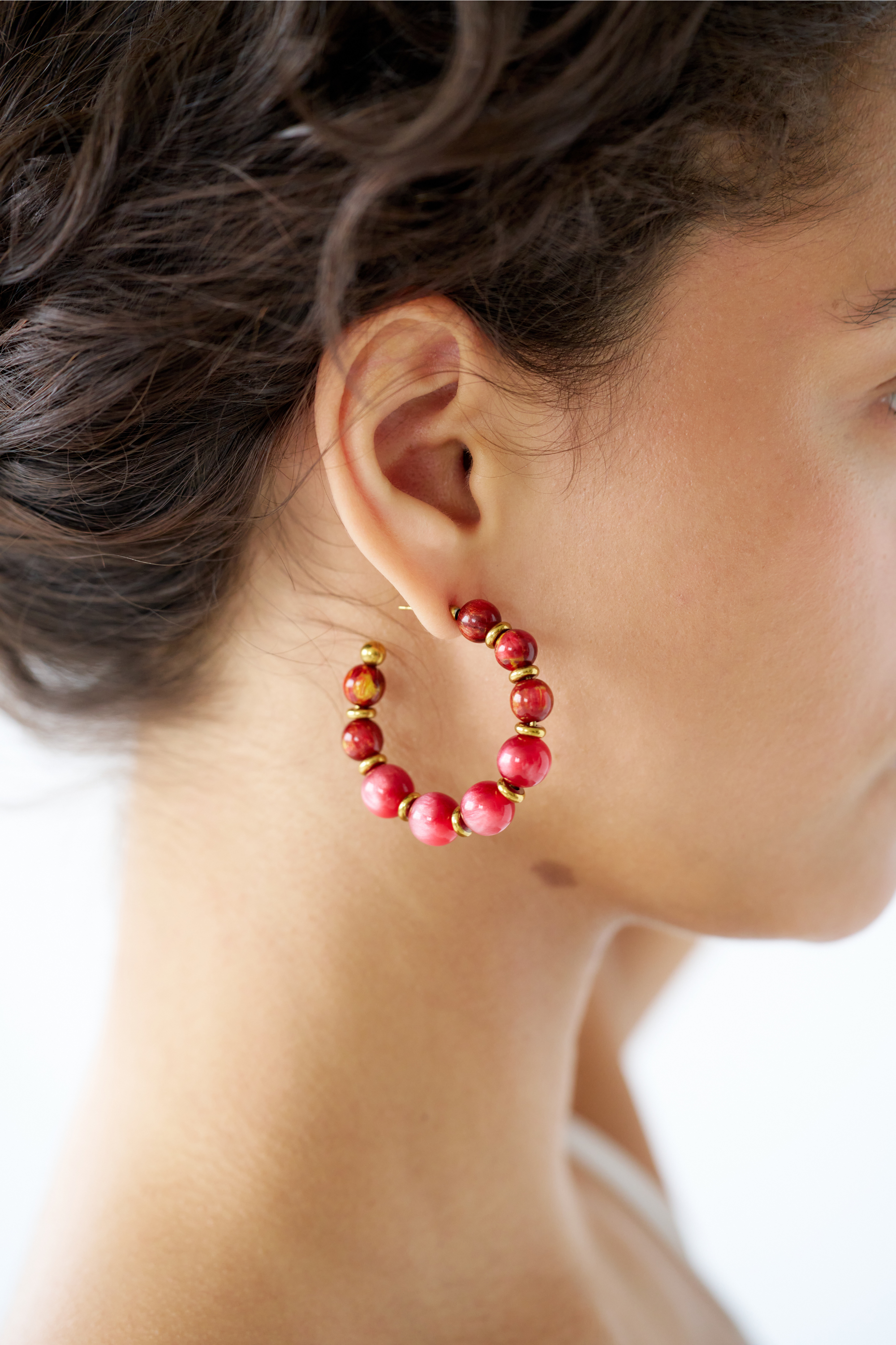 Boricua Bloom Hoops