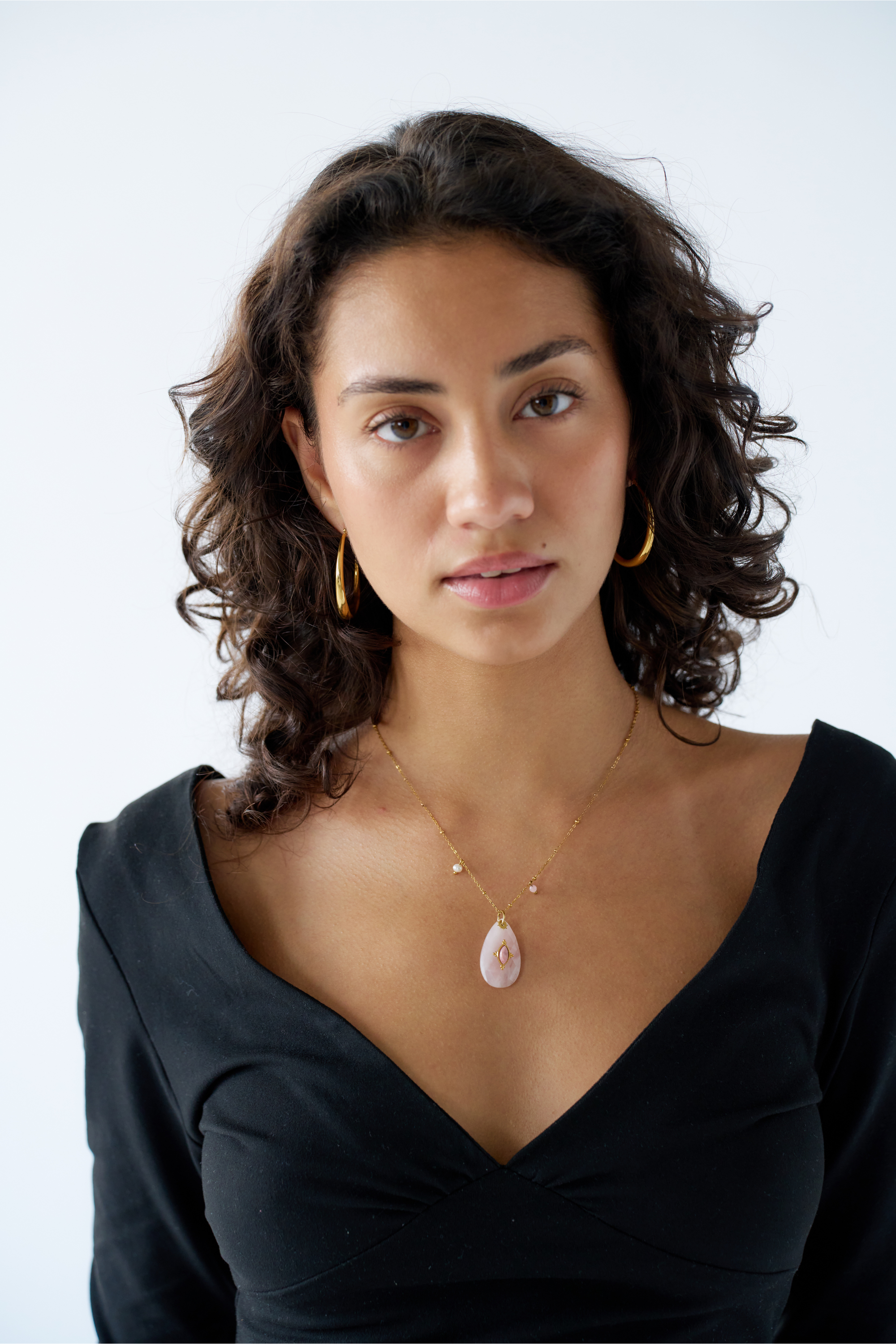 Rosé Amour Pendant Necklace