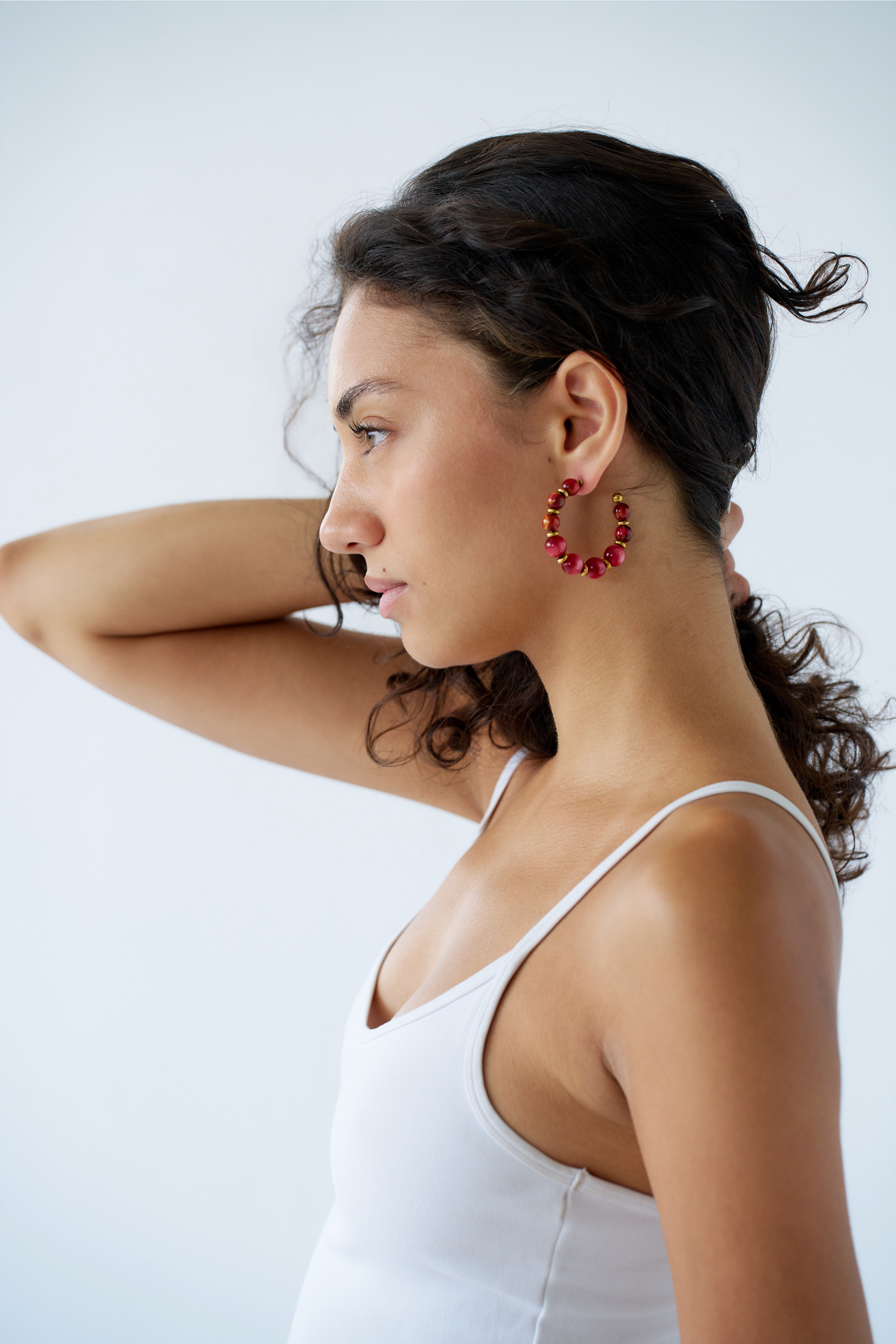 Boricua Bloom Hoops