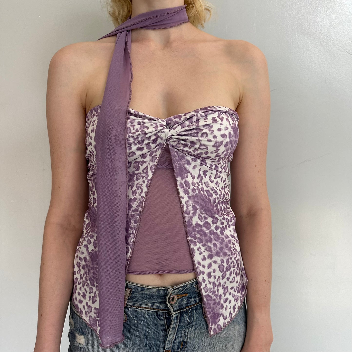 Leopard Tube Top