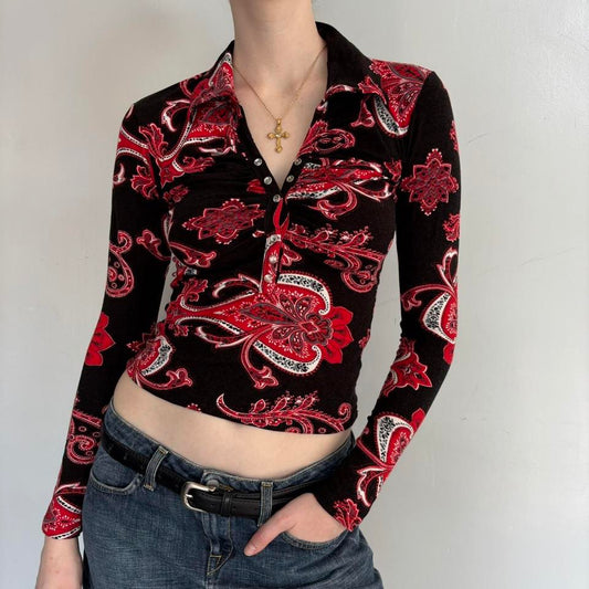 Paisley Button Down