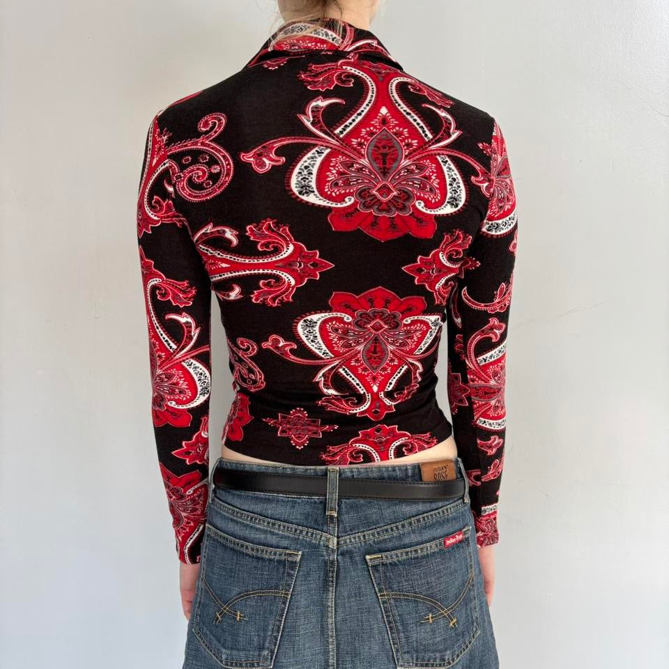 Paisley Button Down