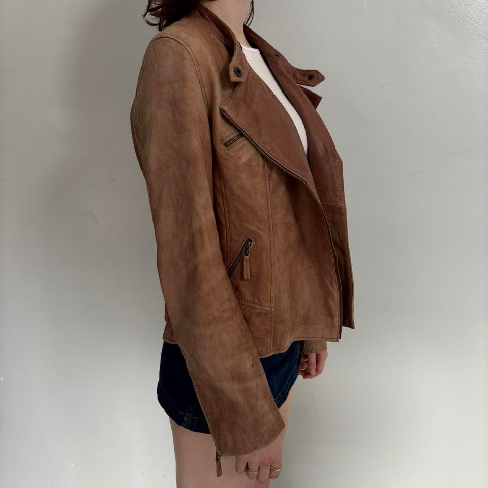 biker leather jacket