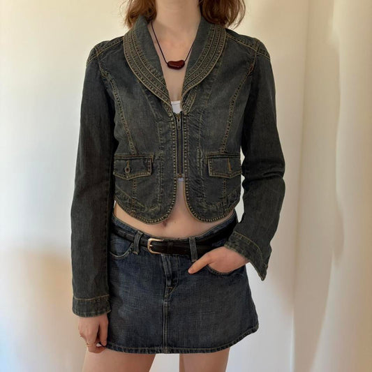 Denim Blazer Jacket