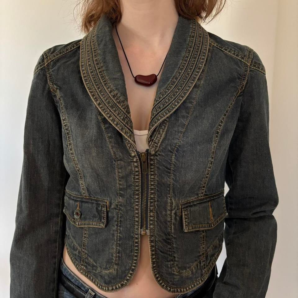 Denim Blazer Jacket