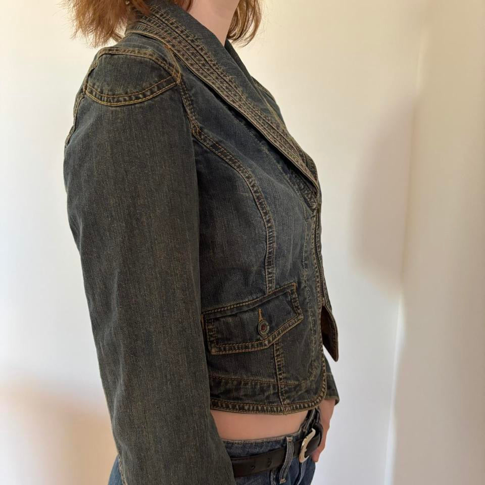 Denim Blazer Jacket